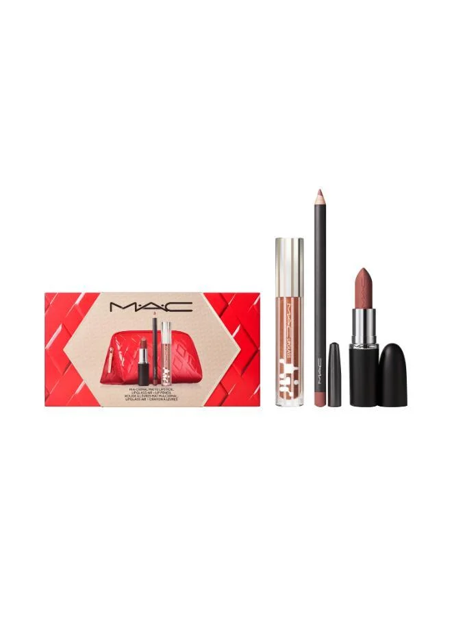 ماك كوزمتيكس ثلاثي الشفاه الرائج غداً: وورل، خصم ٣٢٪