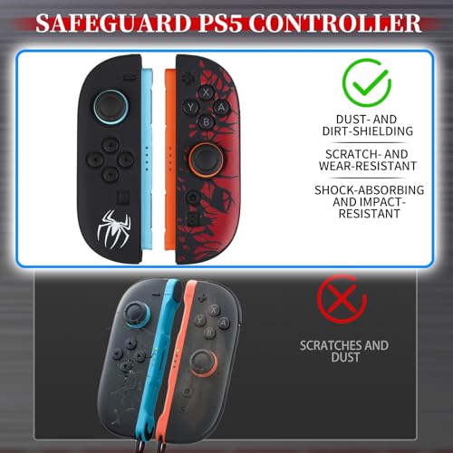 YoRHa Handle Grip Protective Cover Case (Spider Edition) for Switch 2 JC Controller [2025 Model] - Image 5