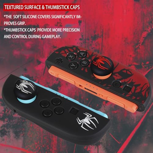 YoRHa Handle Grip Protective Cover Case (Spider Edition) for Switch 2 JC Controller [2025 Model] - Image 2