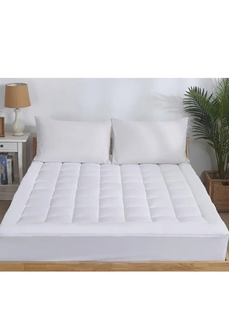 Aram Royal Cloud Mattress to give you a sleep among the clouds, made of the finest soft and comfortable microfiber material to give you a peaceful sleep, 14 cm high, 180*200 cm - Image 1