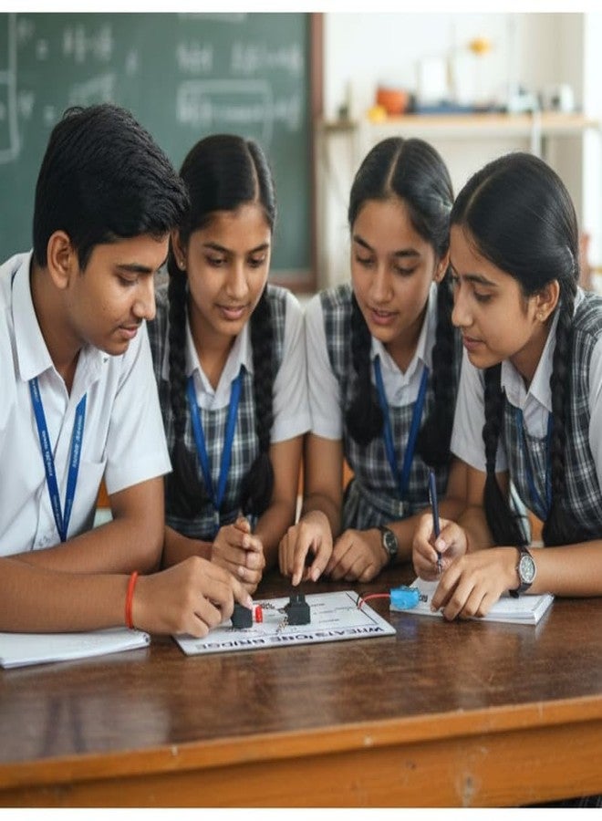 ESPtronics نموذج جسر ويتستون من إي إس بيترونيكس لمشروع العلوم الفيزيائية للصف الثاني عشر - مجموعة أدوات تعليمية في مجالات العلوم والتكنولوجيا والهندسة والرياضيات، تجربة عملية في الإلكترونيات - Image 5