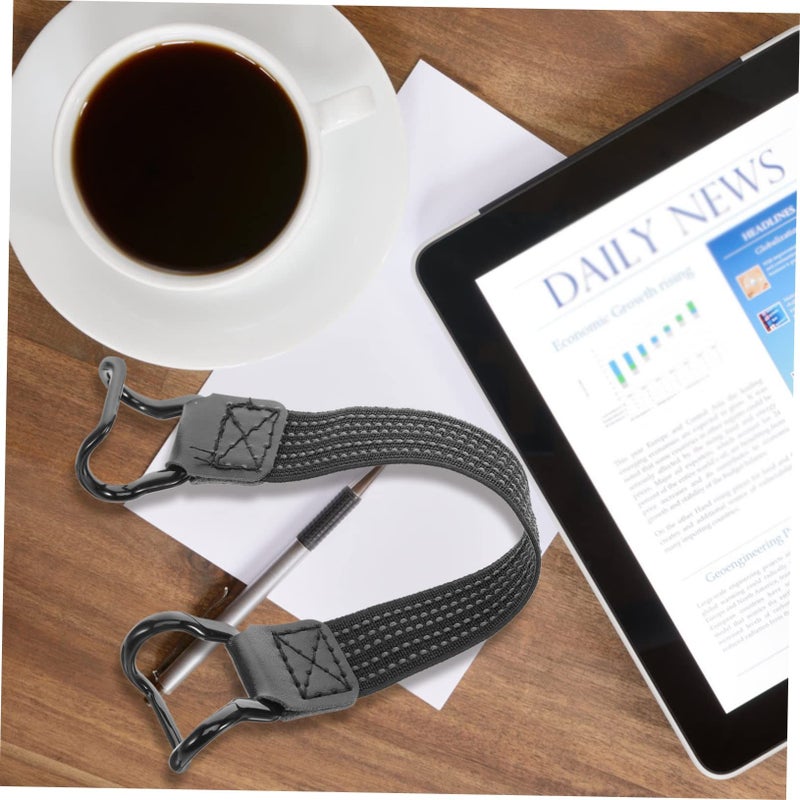 Universal Tablet Hand Strap Elastic for One Handed Use Prevents Drops Travel Everyday Use - Image 4