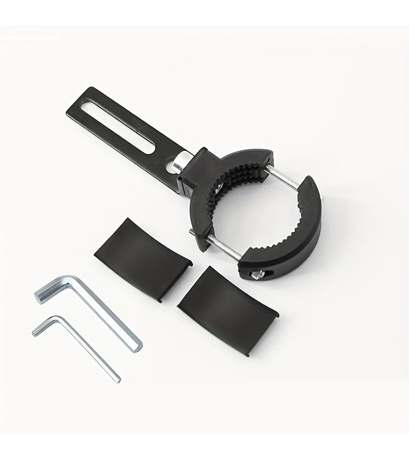 2 Sets Motorcycle Spotlight Bracket Bumper Fixture Fixed Light Clamp - Image 1