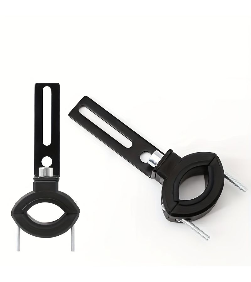2 Sets Motorcycle Spotlight Bracket Bumper Fixture Fixed Light Clamp - Image 4
