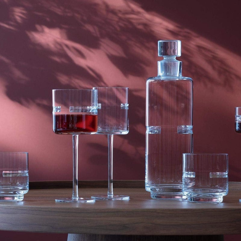 LSA Horizon Decanter 1.1L Clear Cut Glass Whiskey, Wine & Liquor Carafe – Handcrafted in Poland - Image 3