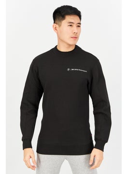 PUMA Men Sportswear Fit  Long Sleeve Graphic Printed Sweatshirt, Black  - Image 1
