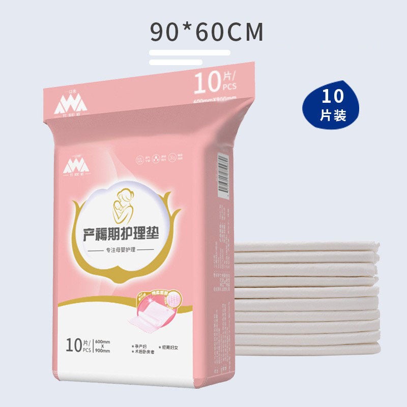 Generic Puerperal Pad Adult Care Pad Maternal Large Size Elderly Baby Diaphragm Pad Disposable Bed Sheet 60x90 Wholesale Pack of 10 pieces 