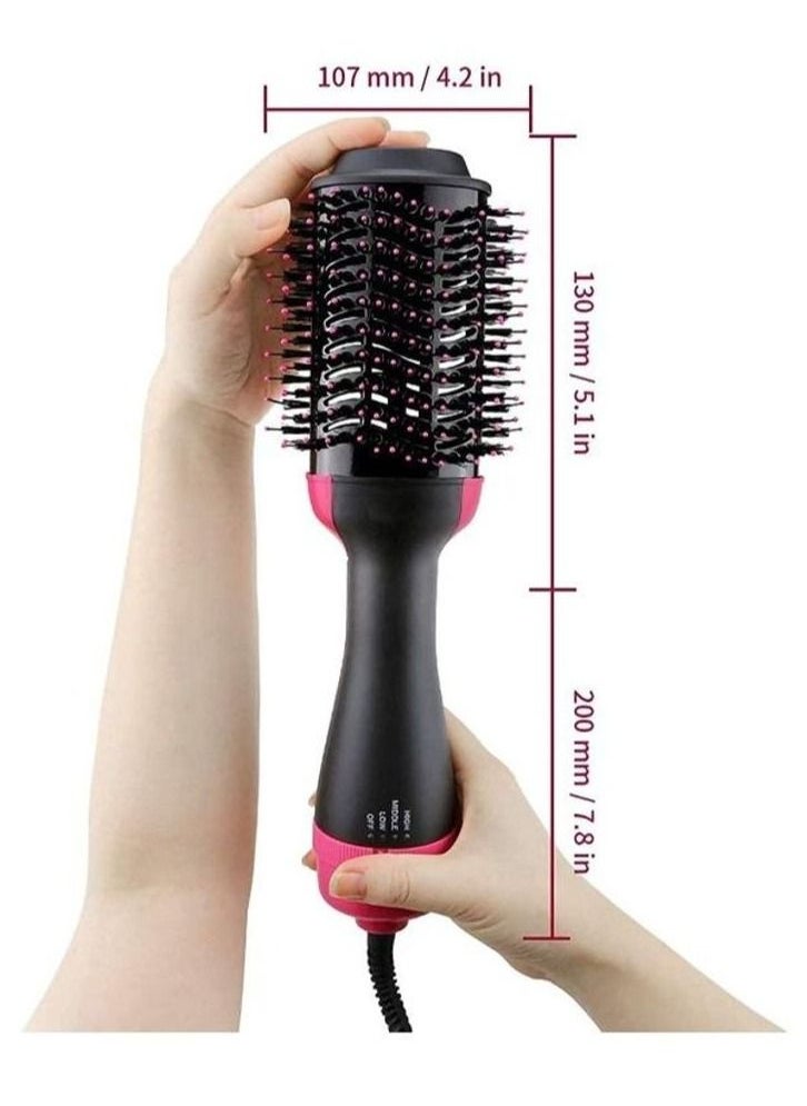 ELTRAZONE - Hair Dryer Brush Blow Dryer Brush in One, 4 in 1 Hair Dryer and Styler Volumizer with Negative Ion Anti-frizz Blowout Ceramic Coating Hot Air Brush for Drying Hair Straightening Curling - Image 1