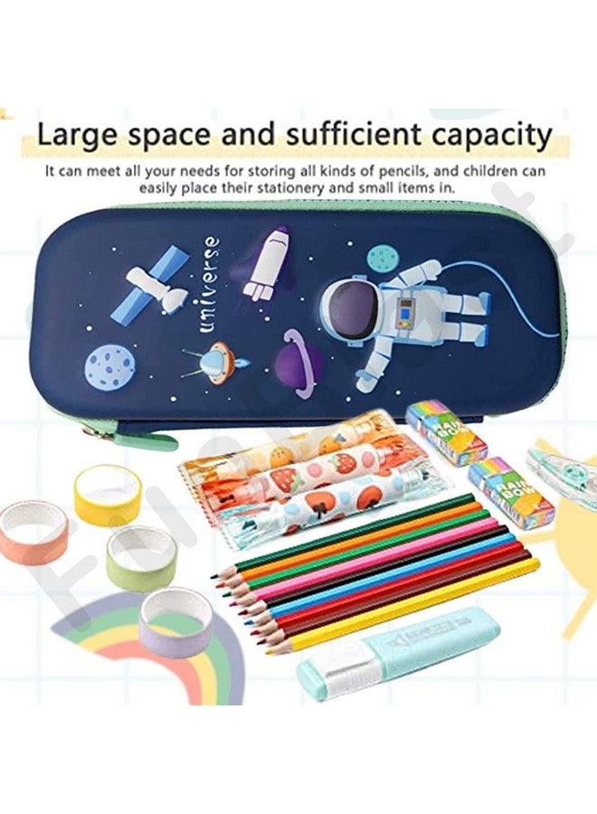 فنبلاست حافظة أقلام فن بلاست الفضائية للأطفال، هدايا إرجاع بطابع الفضاء للأطفال، جراب أقلام للأطفال، علبة أقلام للأطفال، حافظة أقلام للأولاد، هدايا إرجاع للأطفال - بطابع الفضاء ورواد الفضاء - Image 3