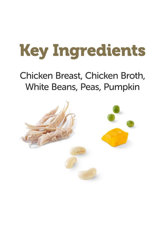 آبلاوس زينة طعام الكلاب الطبيعية من أبلاوز تيست توبرز، 12 قطعة، زينة طعام الكلاب بمكونات محدودة، دجاج مع البازلاء واليقطين في المرق، أكياس 3 أونصات - Image 2