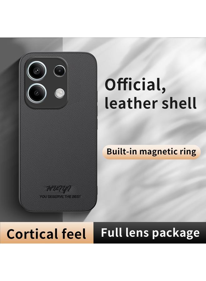 S-TOP Case For Redmi Note 13 Pro 4G HUIYI Leather Magnetic Phone Case - Image 4