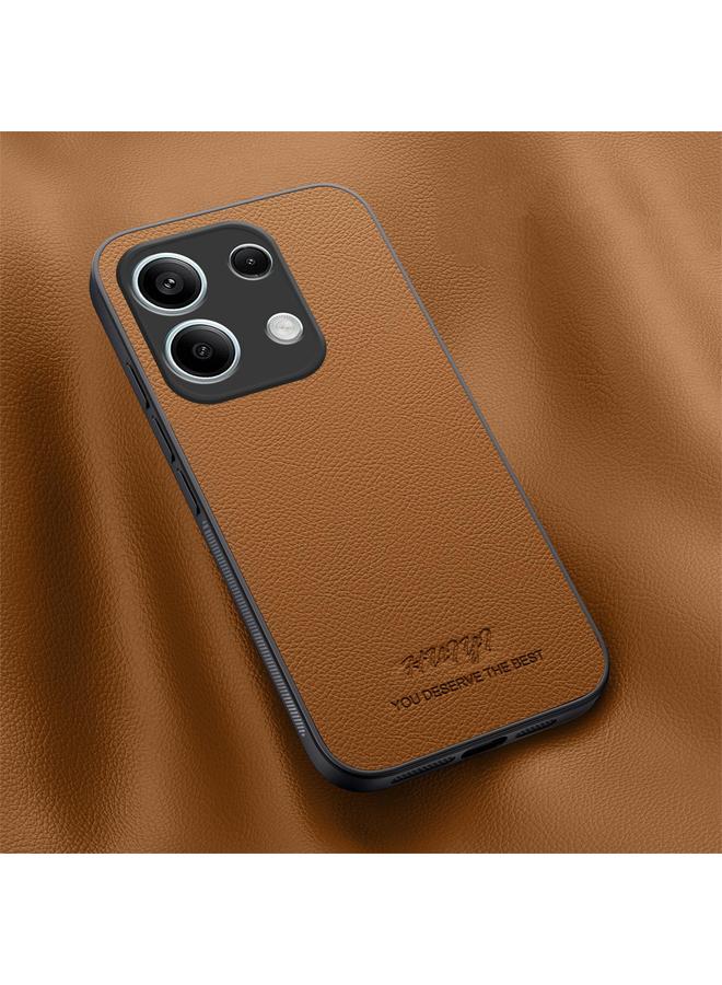 S-TOP Case For Redmi Note 13 Pro 4G HUIYI Leather Magnetic Phone Case - Image 1