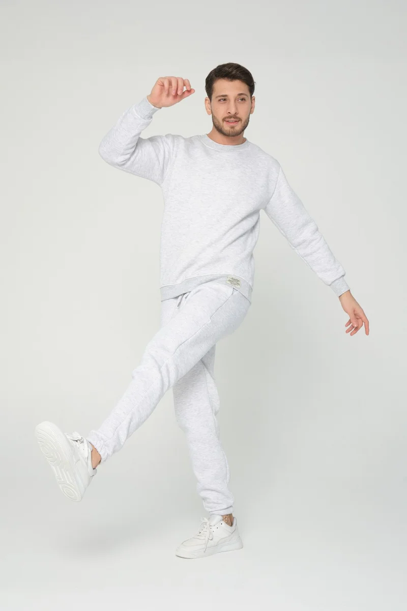 Four Man Konforset Sweatshirt and Jogger Sweatpants Double Set