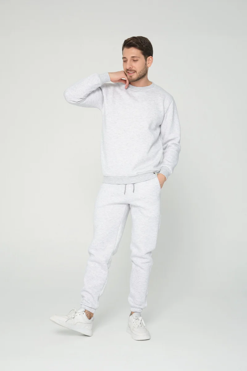 Four Man Konforset Sweatshirt and Jogger Sweatpants Double Set