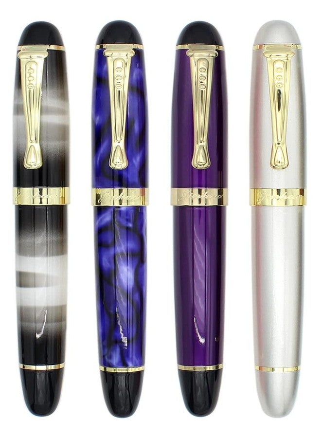Gullor 4 Pieces Jinhao 450 Rollerball Pen in 4 Colors, Multicolor C - Image 2