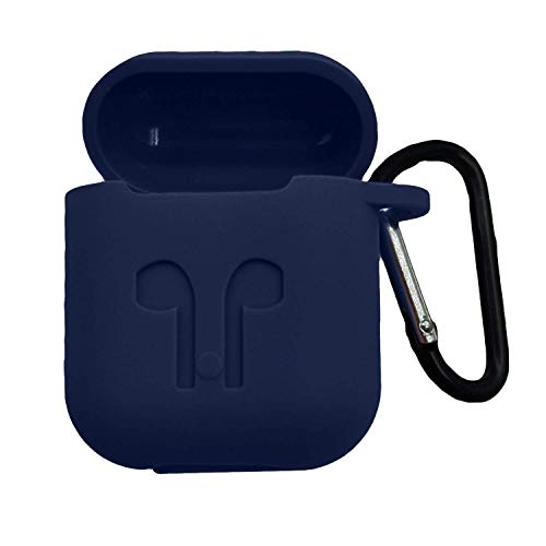 Brain Freezer TPU Shock Proof Protection Carrying Box Case Compatible with AirPods 1 & 2 Only (Not Compatible with Petron, Earpods, Airpod 3) Wireless Headset Earphone Blue (Airpod Not Included) - Image 1
