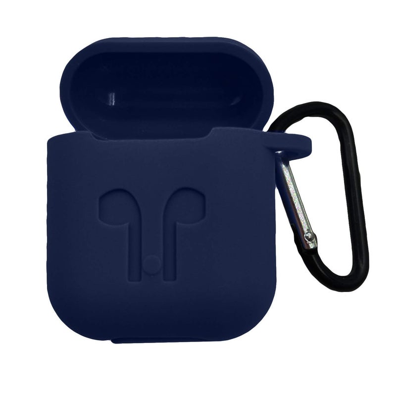 Brain Freezer TPU Shock Proof Protection Carrying Box Case Compatible with AirPods 1 & 2 Only (Not Compatible with Petron, Earpods, Airpod 3) Wireless Headset Earphone Blue (Airpod Not Included) - Image 4