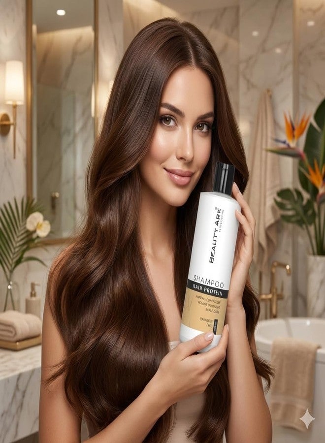 Beauty Ark Hair Protein Shampoo (200ML) with Protein Mask (100GM), Hairfall Controller, Volume Enhancer, Scalp Care. - Image 2