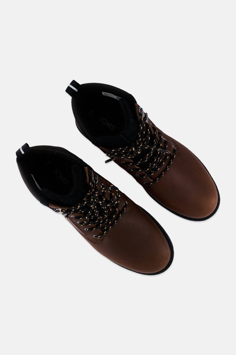 TOMS Men Ashland 2,0 Lace Up Ankle Boots, Dark Brown  - Image 4