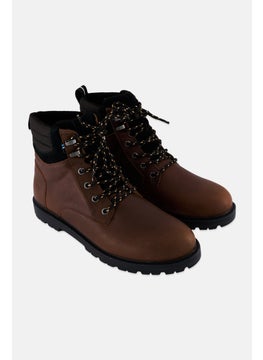 TOMS Men Ashland 2,0 Lace Up Ankle Boots, Dark Brown  - Image 1