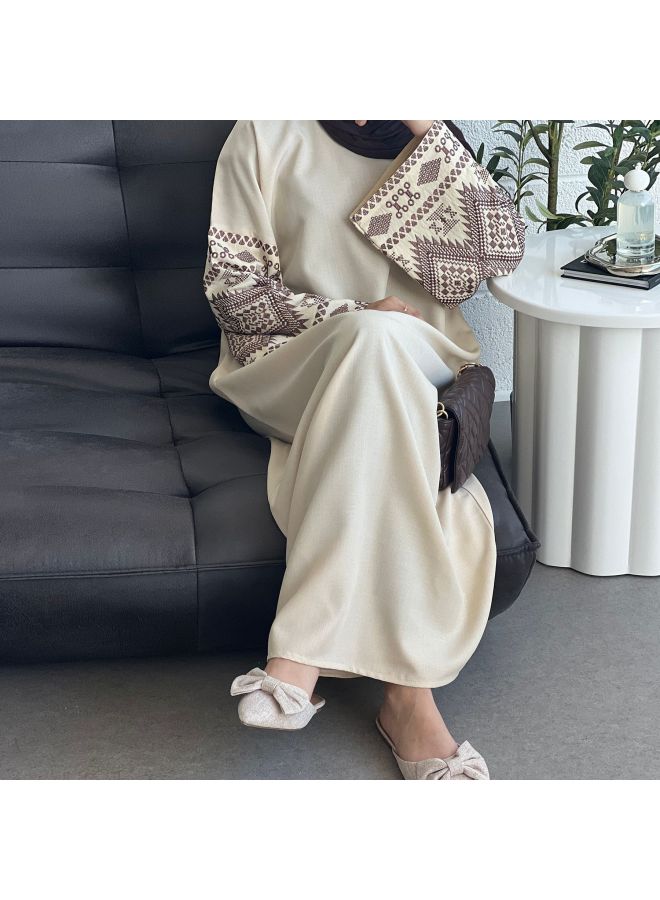 Loriya Fashion Embroidery Party Robe - Image 3