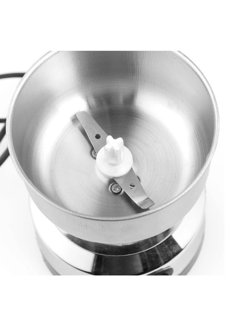 Multifunction Smash Machine Electric Cereals Grain Grinder Mill Spice Herbs Pulverizer Grinding Machine Tool Stainless Steel Electric Coffee Bean Grinder for Home - Image 4