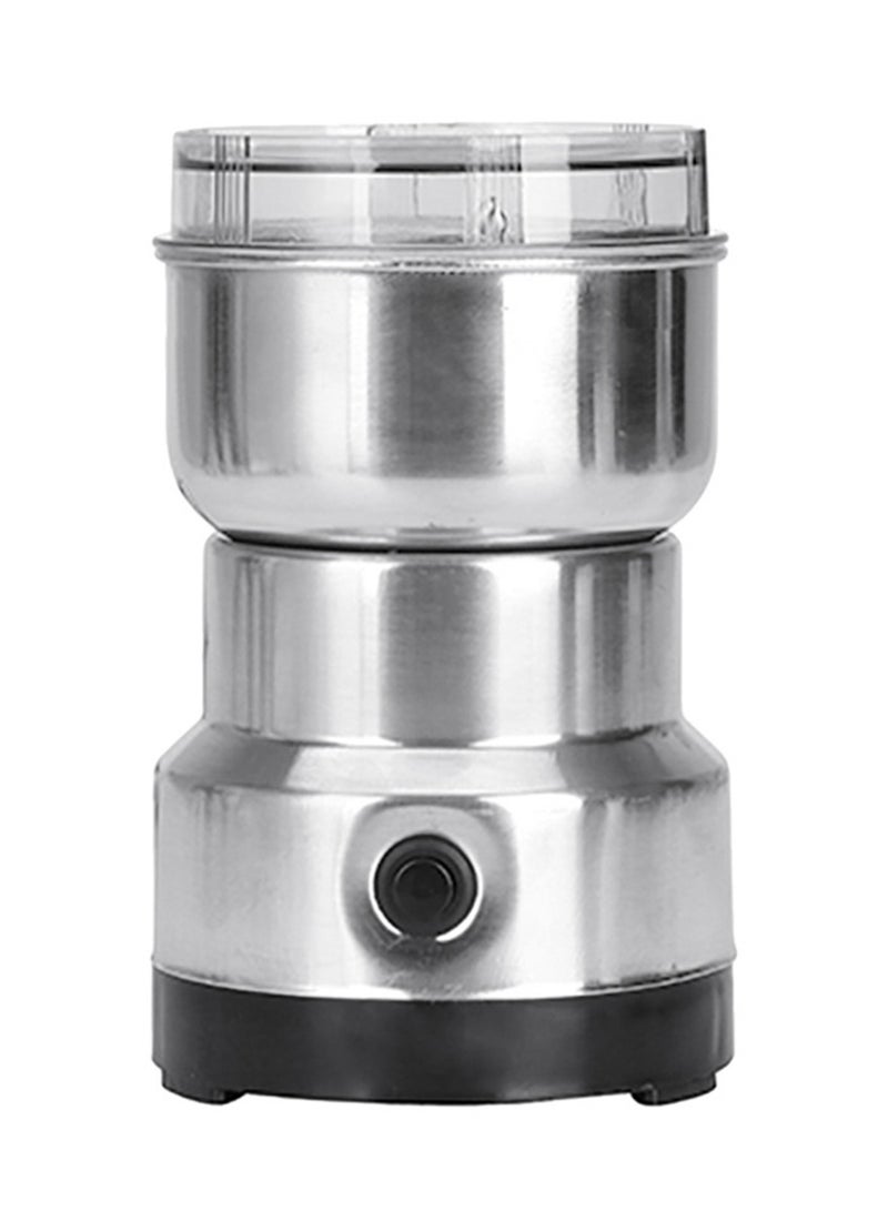 Multifunction Smash Machine Electric Cereals Grain Grinder Mill Spice Herbs Pulverizer Grinding Machine Tool Stainless Steel Electric Coffee Bean Grinder for Home - Image 2
