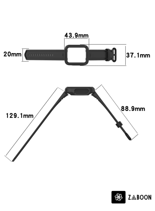 Zaboon Xiaomi Redmi Watch 2 Lite Silicone Solid Color Watch Band - Image 5