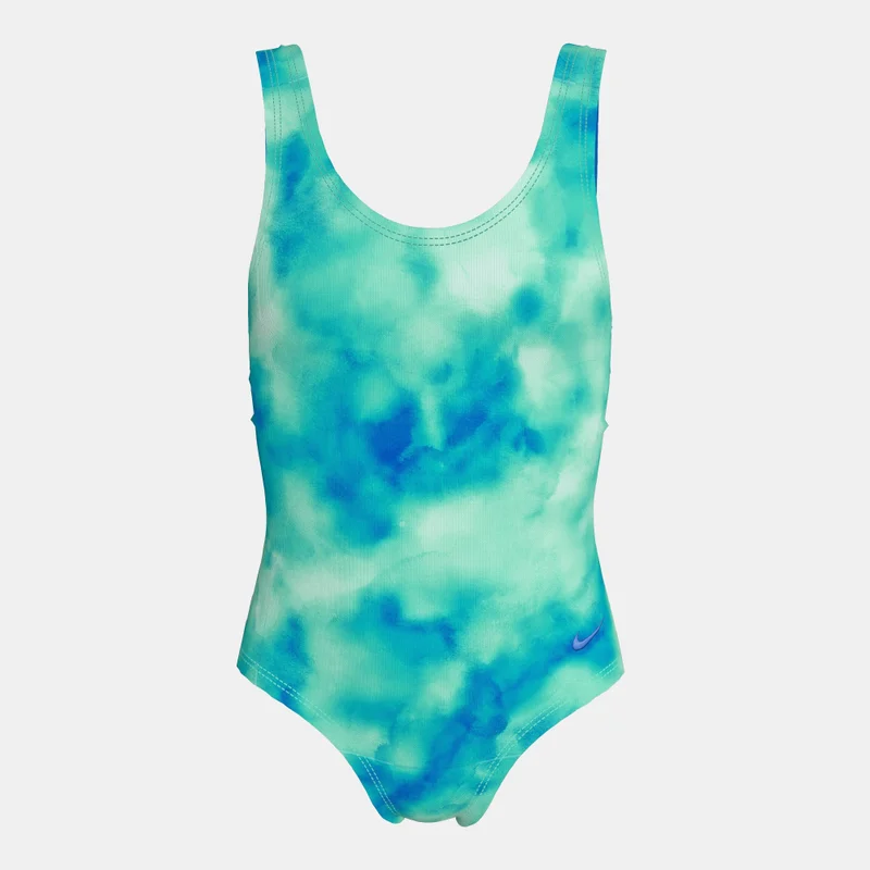 نايكي Kids' Watercolour One-Piece Swimsuit