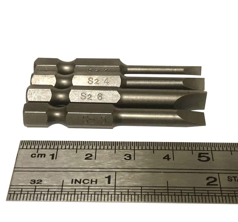aiyun 12 Piece Slotted Phillips Head Drill Bits, 1/4 Hex Shank Magnetic Screw Driver Bit Set S2 Steel 2 Inch Long Screwdriver Sets (2 Inch) - Image 2