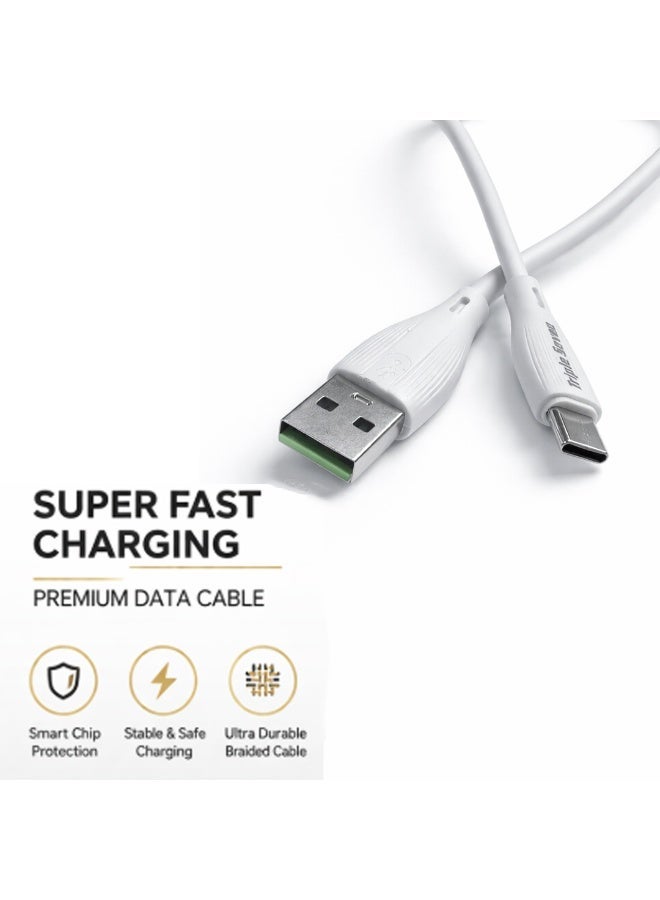 777 كابل USB-C من تريبل سفن 777 T7-103 – شحن فائق السرعة 60 واط – تصميم متين – توافق عالي - Image 3