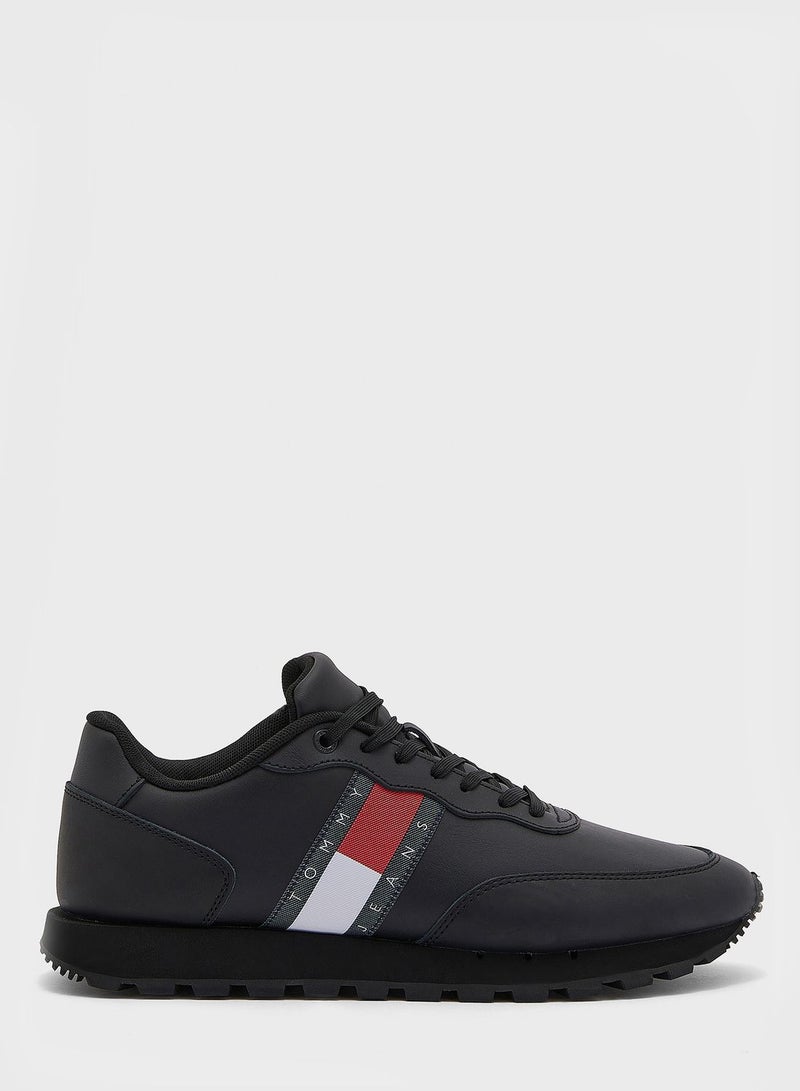 Leather Runner Sneakers