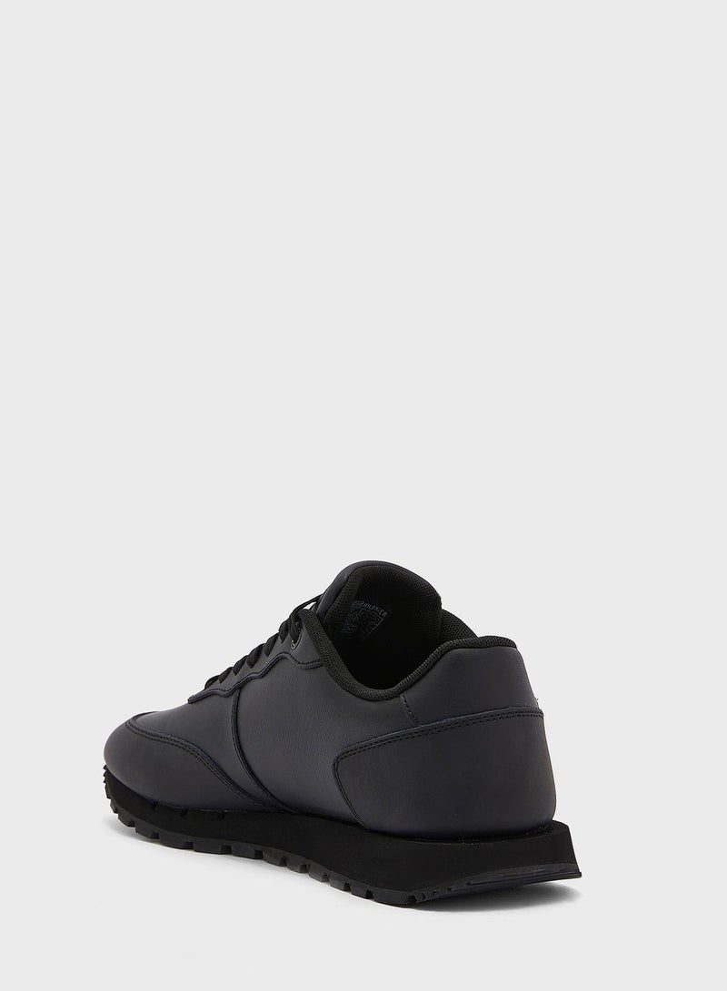 Leather Runner Sneakers