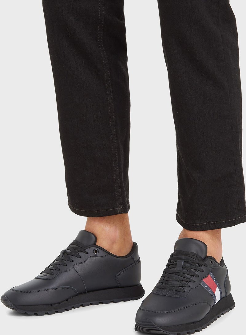 Leather Runner Sneakers
