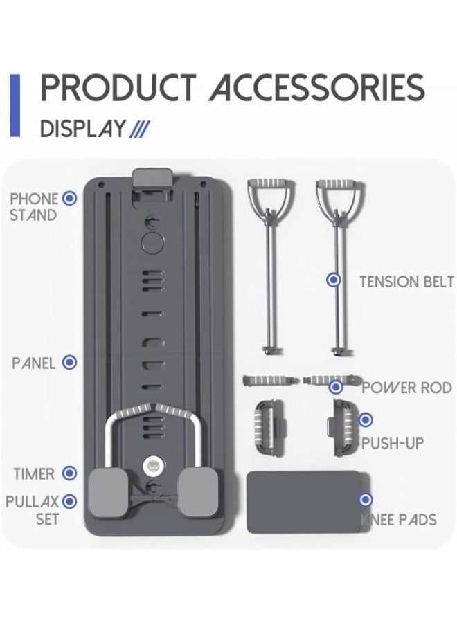 XVersion Pro Foldable Pilates Reformer Machine with Springboard | 6-in-1 Mini Fitness Board for Full-Body Workout | Pilates Reformer with Essentials Kit for Professional Training | Ideal for Home, Gym & Office Use - Image 4