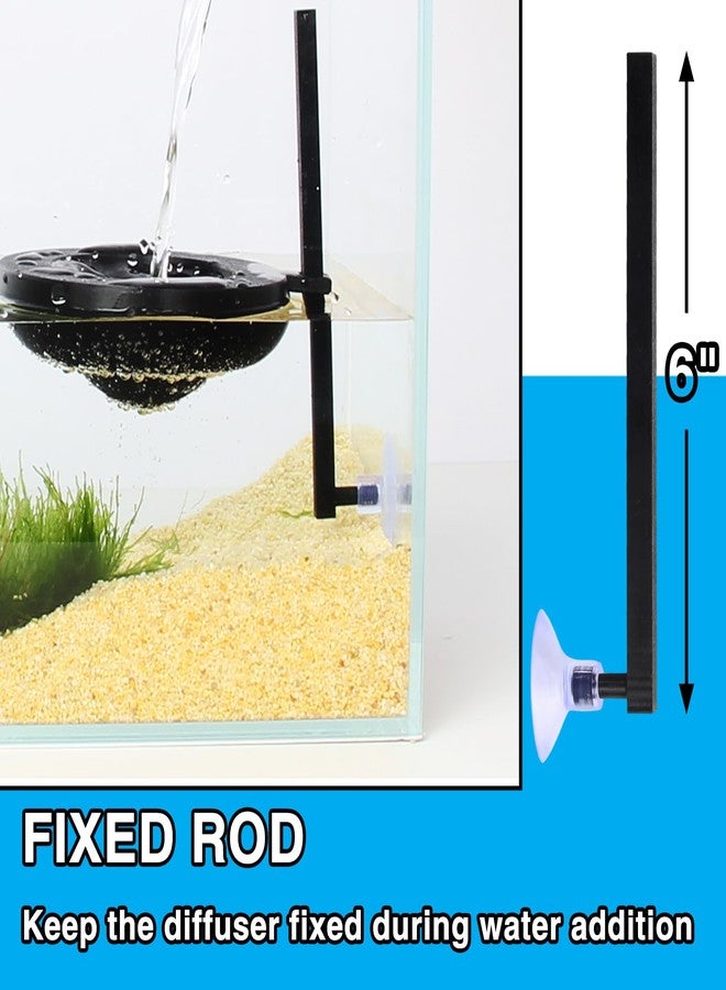 lopeztek Water Flow Controller for Betta Fish Tank, Water Change Pouring Diffuser for Aquarium, Efficiency Water Filling Accessories (Black) - Image 5