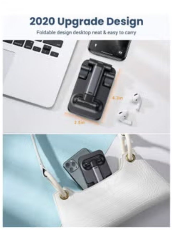 حامل مكتبي للموبايل والتابلت S10 - باللون الأسود  - Image 5