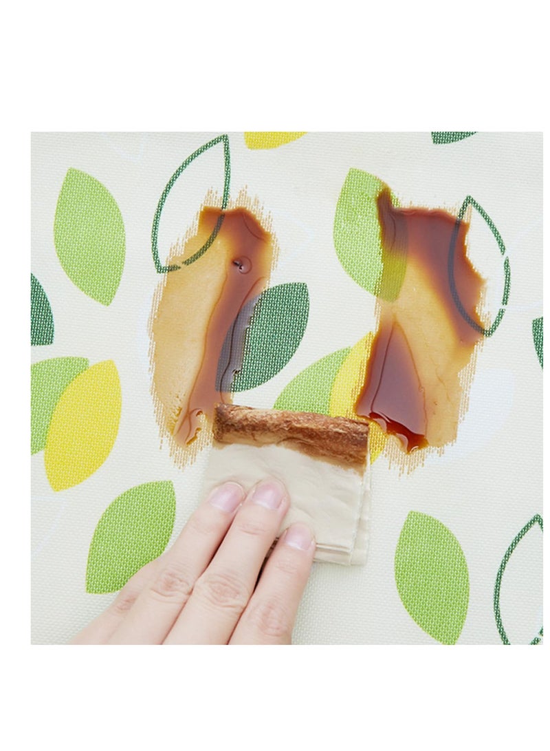 ECVV بطانية تخييم ECVV: متينة ومقاومة للماء وتصميم قابل للطي - 190 × 200 سم للسفر والنزهات ومغامرات التخييم (ورقة خضراء) - Image 4