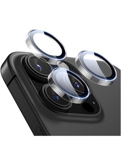FARROBIZZ Camera Lens Protectors for iPhone 16 Pro Max/16 Pro/15 Pro Max/15 Pro/14 Pro Max/14 Pro, Tough HD Individual Protectors, Scratch Resistant, Thin Tempered Glass, Armorite Series, 1 Pack, Clear  - Image 1