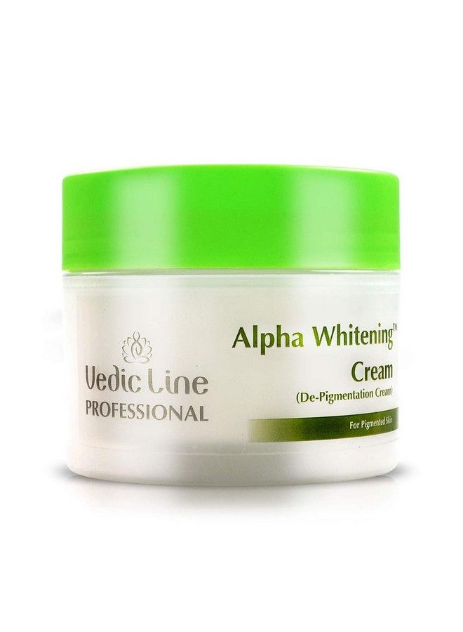 Vedicline Alpha Whitening Cream Reduce Pigmentation Acne And Wrinkle With Green Tea & Olive Oil To Give Clear Brighter Skin Complexion 500Ml - Image 2