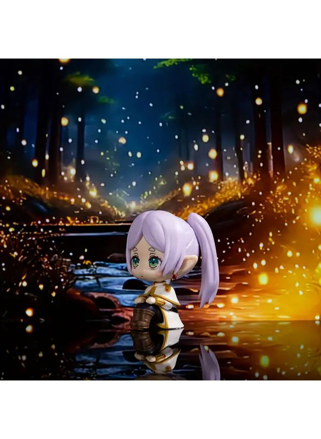 Q Style Anime Game Girl Figure Big Head Sitting Doll PVC Model Car Desk Decor Collectible Gift - Image 4