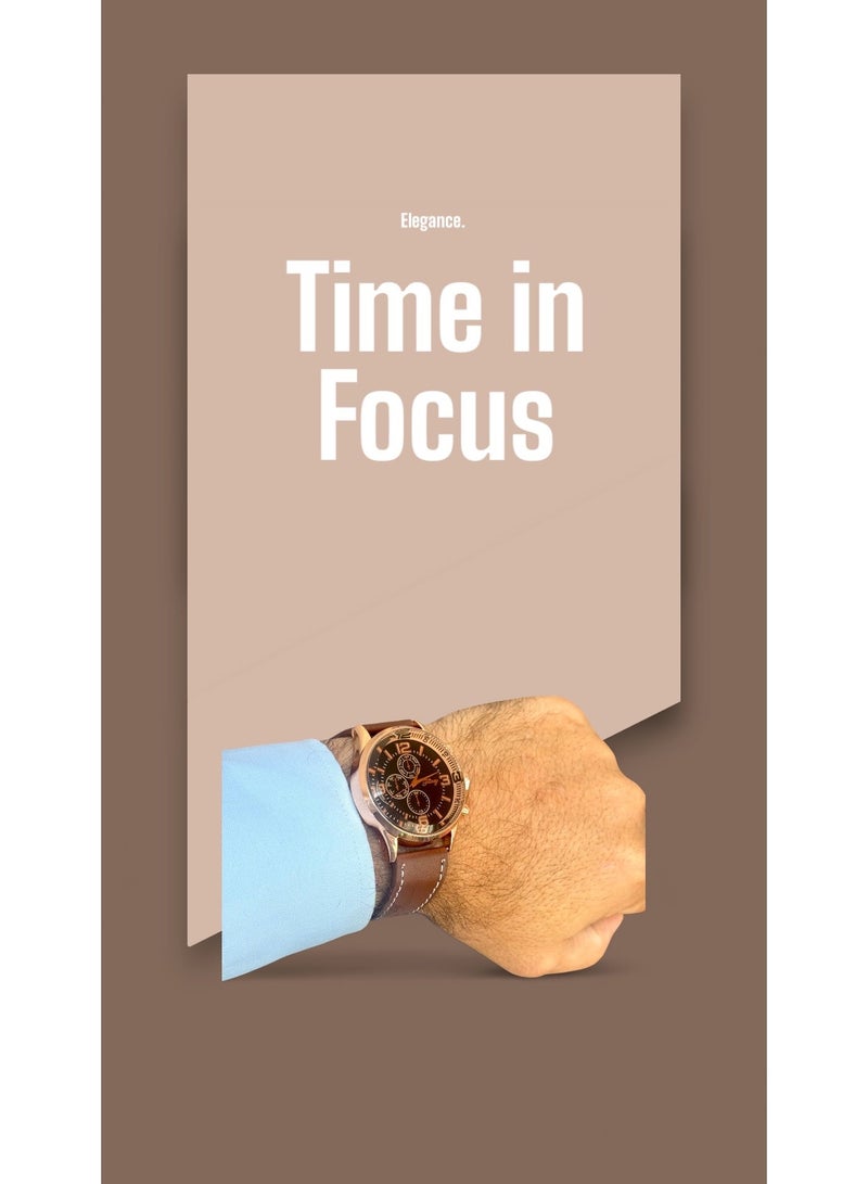 OLUDENIZ Luxury 6-Piece Men’s Gift Set – Watch, Belt, Pen, Cufflinks, Keychain & Elegant Box – Perfect for Business & Formal Occasions - Image 4