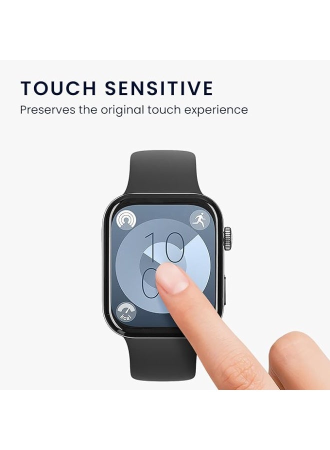 Screen Protector For Huawei Watch Fit 3, 2 Pack, Soft, Scratch-Resistant aExplosion-Proof, Protective Film Dial - Image 4