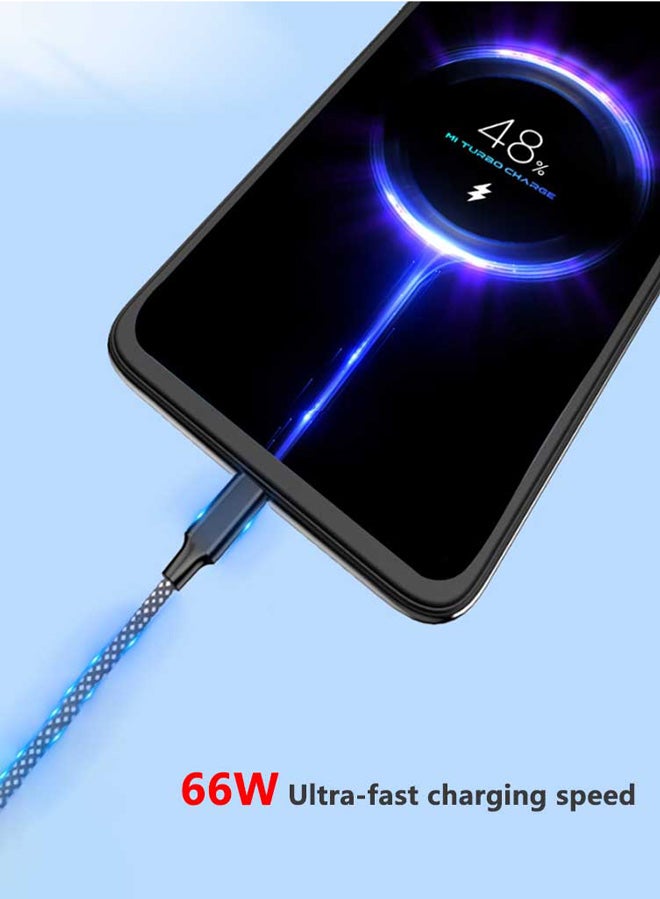 إكسمي كابل من Type-C إلى USB، Type-C-Lightning، USB-Lightning، Type-C-TypeC، شحن سريع ونقل بيانات لجميع الأجهزة المتوافقة مع USB. خاصية الترتيب الذاتي المغناطيسي لتجنب الفوضى على طاولتك. - Image 3