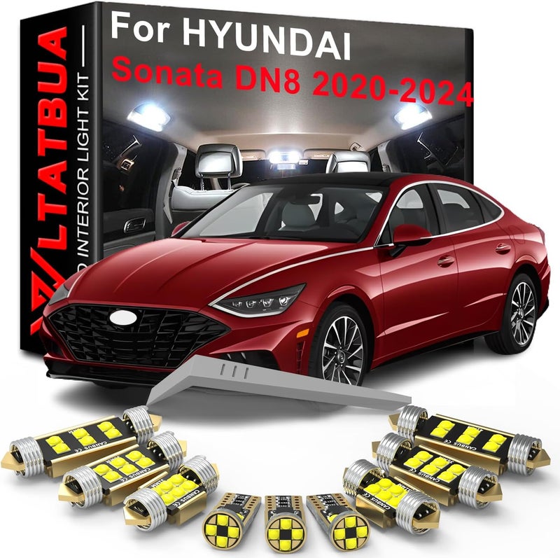 WLTATBUA LED Interior Light Kit for Hyundai Sonata DN8 - Image 1