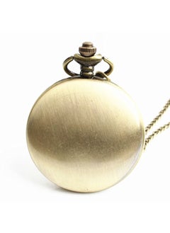NIBEMINENT Vintage Metal Analog Pocket Watch Unisex Casual Style  - Image 2