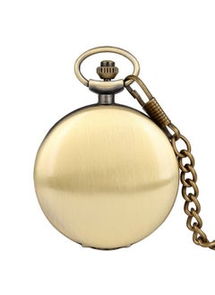 NIBEMINENT Vintage Metal Analog Pocket Watch Unisex Casual Style  - Image 1