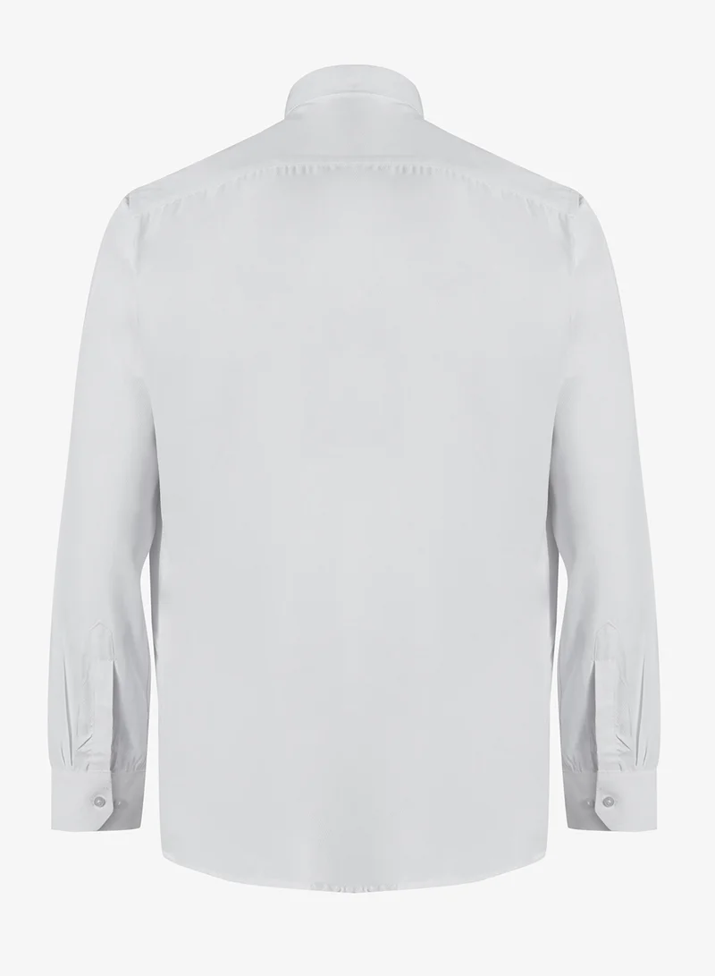 روبرت وود قمصان بنسيج منقط ذاتي