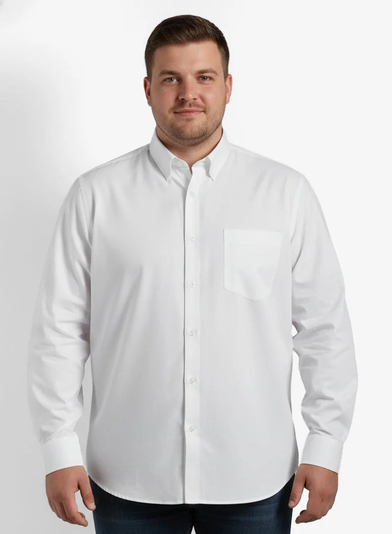 Robert Wood  Shirts Self Dotted Weave Fabric for Men | Best Price UAE