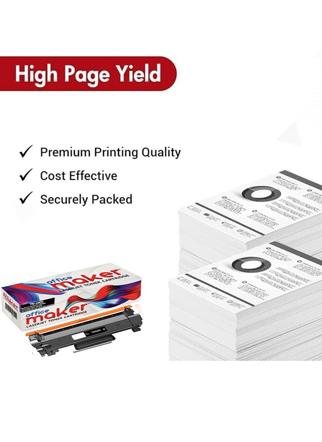 Office Maker Office Maker TN-2405 Toner Cartridge for HL-2335D, L2370DN and DCP-L2535D BLACK.  - Image 3